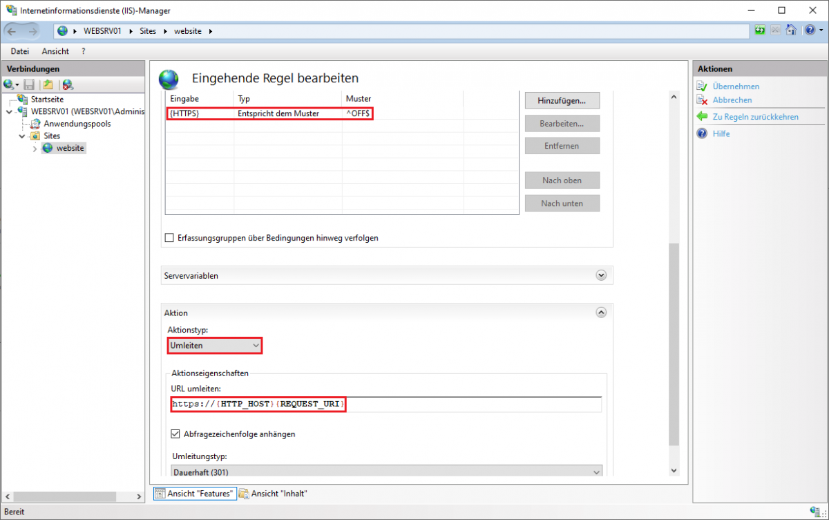 HTTPS für IIS konfigurieren - Nocksoft